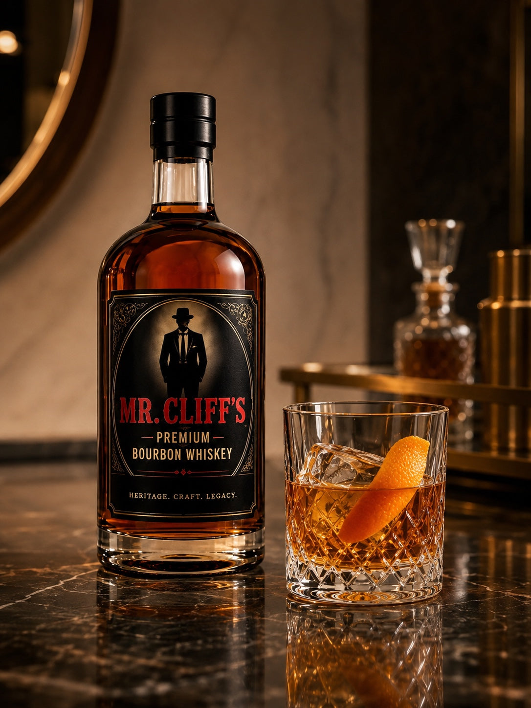 Mr. Cliff’s Premium Bourbon Whiskey
